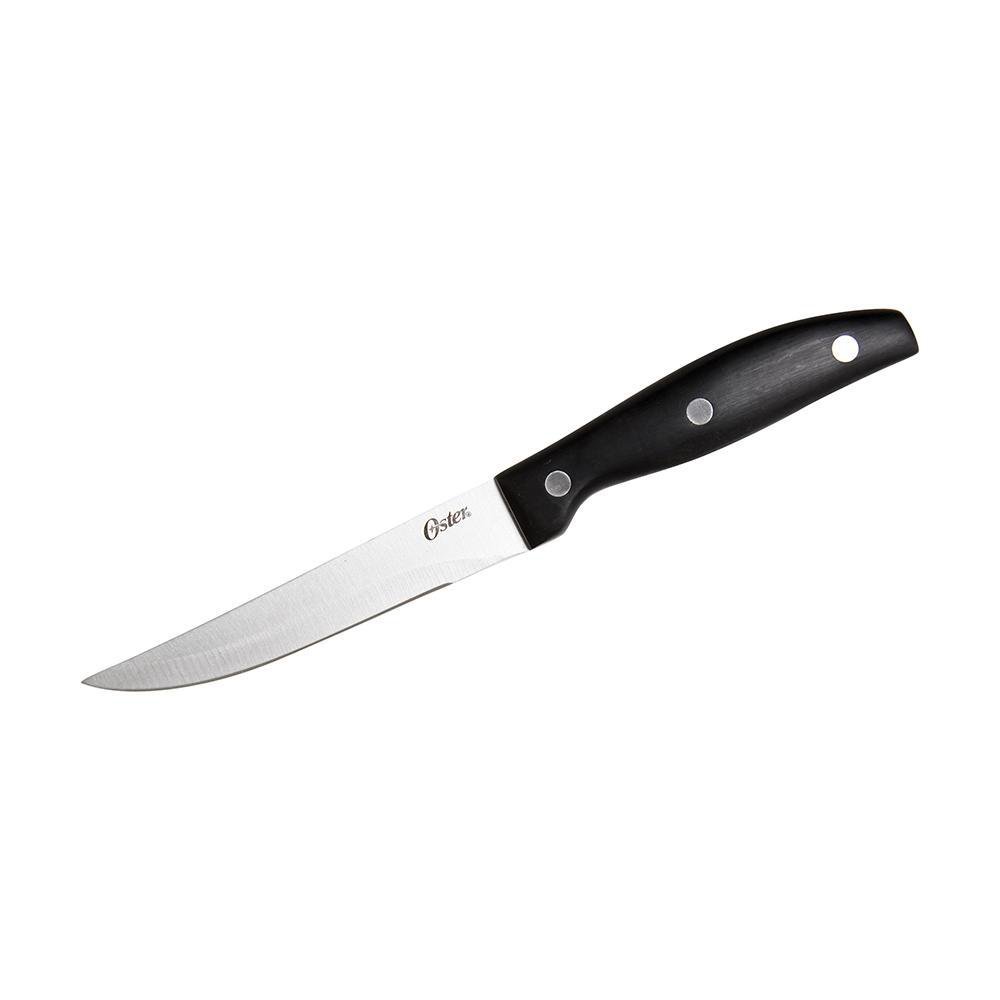 Cuchillo Multiusos de 5 plg de Acero Inoxidable Color Negro