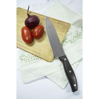 Cuchillo Para Chef 8 Plg Plateado Y Negro - Oster