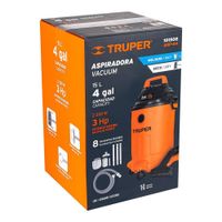 Aspiradora De Contenedor Sólidos Y Líquidos 4 Gal - Truper