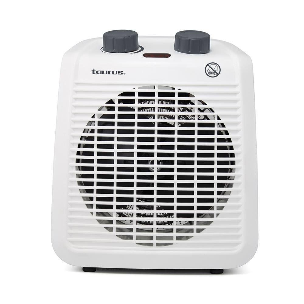 Calefactor Eléctrico 2 en 1 Color Blanco Calefactor de Ambiente Eléctrico Blanco 2 en 1