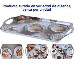 Bandeja De 38X23 Cm Diseños Surtidos