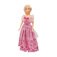 Muñeca Princesa Rosa De 12 Plg Con Hermana Pequeña - Koala Kids
