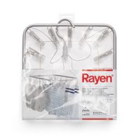 Tendedero De Metal Con 16 Pinzas Para Colgar - Rayen