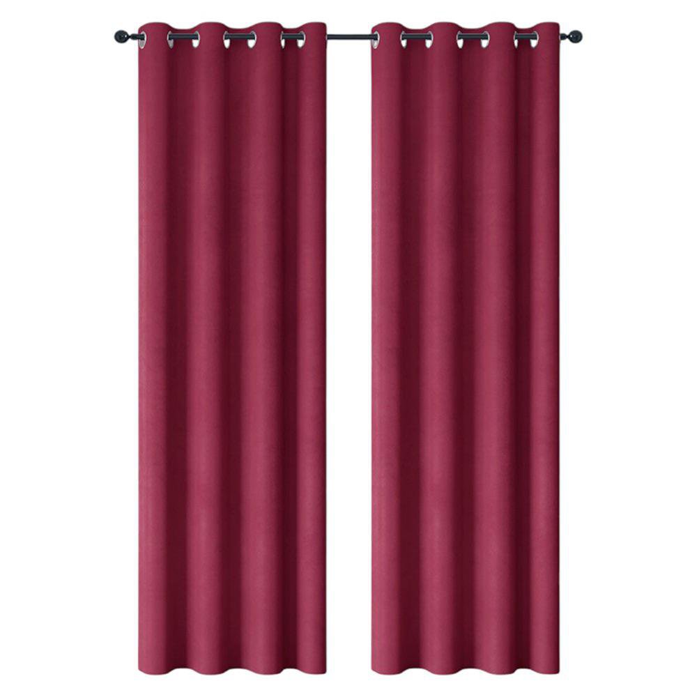 Cortina Black Out Lisa de 140 x 240 cm para Sala o Dormitorio - Varios Colores Corinto