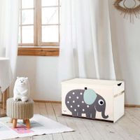 Caja De Juguetes Elefante Gris - 3 Sprouts