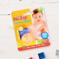 Mamila Silicón Nuby Flujo Rapi