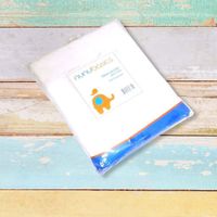 Sábana Ajustable Blanco Para Cuna - Nunubasics