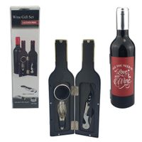 Set De 4 Accesorios Para Vino Plateado - Concepts