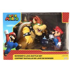Set De Diorama Mario Vs Bowser - Super Mari0