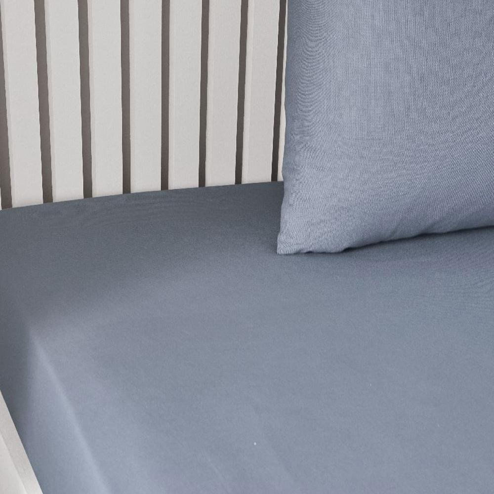 Sábana Cobertora 100% Algodón Denim Azul - Varios Tamaños Matrimonial