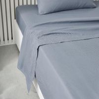 Sábana Plana Denim - Viva Varios Tamaños