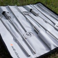 Pinchos Para Fogata 36 Plg 4 pzas Acero Inoxidable - Solo Stove