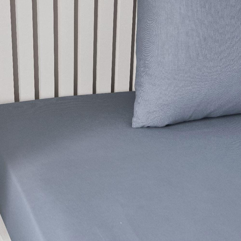 Sábana Cobertora 100% Algodón Denim Azul - Varios Tamaños Queen