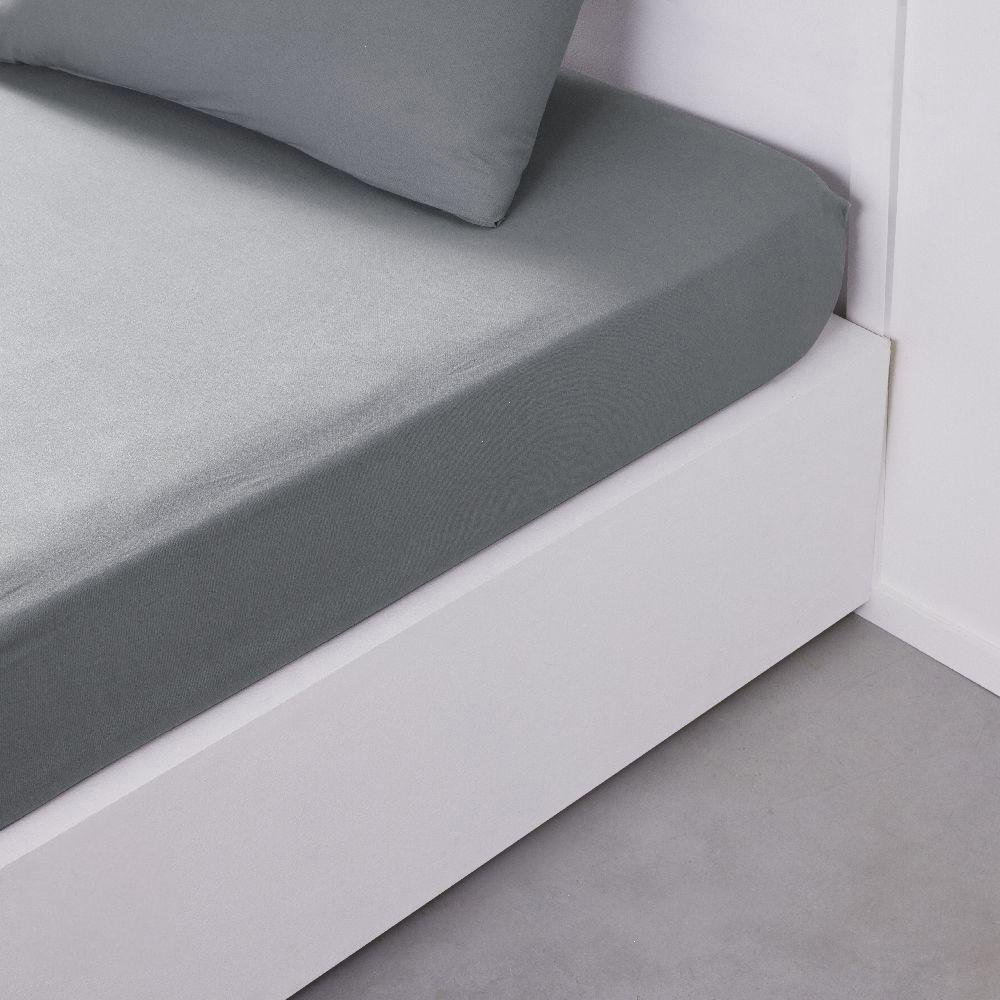 Sábana Cobertora 100% Algodón Moderno Gris - Varios Tamaños King
