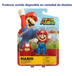 Personajes Serie 29 De 4 Plg Diseños Surtidos - Super Mario
