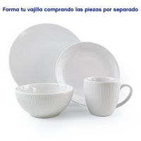 Pocillos De 12 Oz 4 Pzas Malmo Con Relieve - Toscana