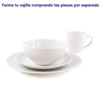 Pocillos De 12 Oz 4 Pzas Malmo Con Relieve - Toscana