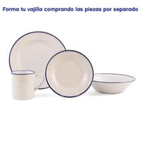 Platos Para Ensalada 7.5 Plg Retro 4 Pzas - Toscana