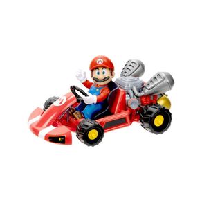 Vehículo Con Figura De Acción Diseños Surtidos - Super Mario