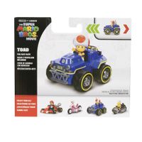 Vehículo Con Figura De Acción Diseños Surtidos - Super Mario