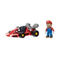 Vehículo Con Figura De Acción Diseños Surtidos - Super Mario