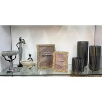 Figura Decorativa Africana De 20.2X12.5X22.5 Cm - Concepts