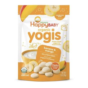 Yogis Bolitas De Banano Y Mango Orgánico De 28 G - Happy Baby