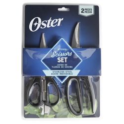 Juego De 2 Tijeras Para Cocina De Acero Inoxidable - Oster