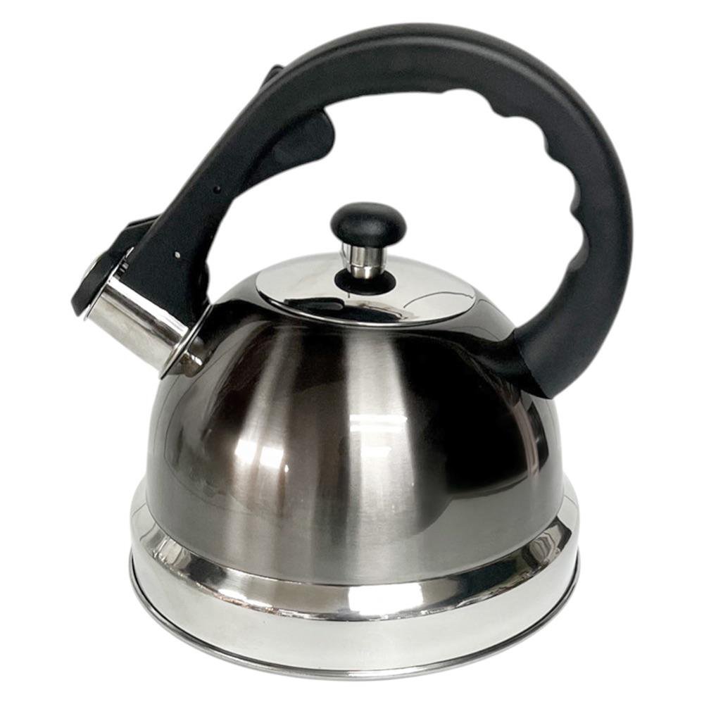 Tetera de 2 L de Acero Inoxidable Color Plateado Oscuro