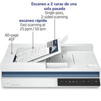 Escáner ScanJet Pro 2600 De Alta Velocidad - Hp