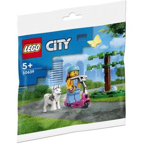 Parque Para Perros Y Scooter - Lego