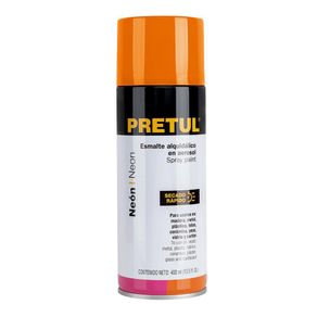 Pintura En Spray Naranja Neón - Pretul