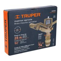 Cabeza Para Aspersor De Metal Uso Agrícola Diámetro 3/4 Plg - Truper