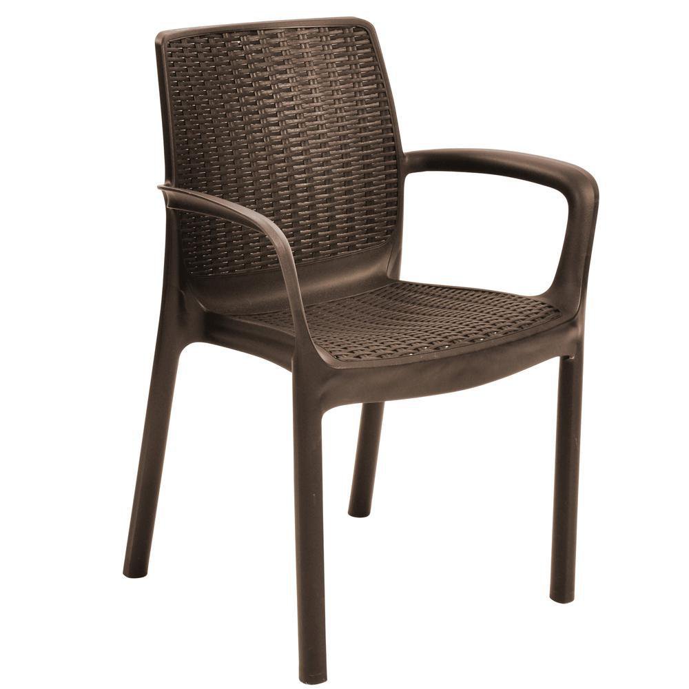 Silla Bali De 55x58x83 Cm - Keter Varios Colores Café