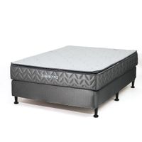 Set De Cama Colchón + Base Static - Belezza Varios Tamaños