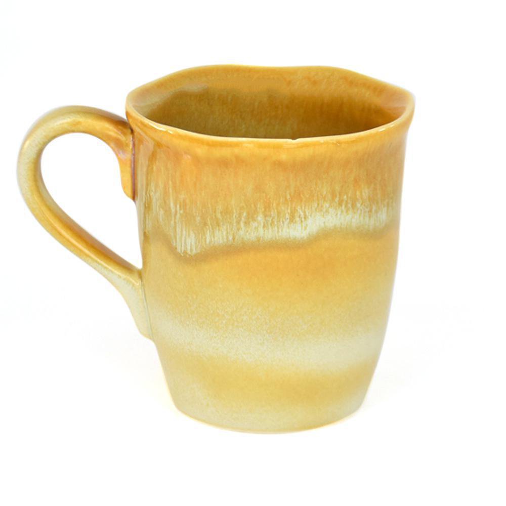 Taza Austin Color Amarillo y Blanco