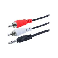 Adaptador Tipo Y Rca De 3.5 Mm - Ge