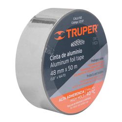Cinta Adhesiva De Aluminio De 48 mm x 50 M - Truper