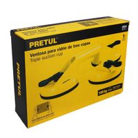 Ventosa De Plástico Con 3 Copas De Succión - Pretul