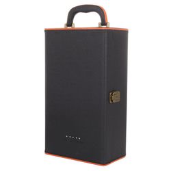 Set De 5 Accesorios Para Vino Con Estuche Color Negro Y Anaranjado - Concepts