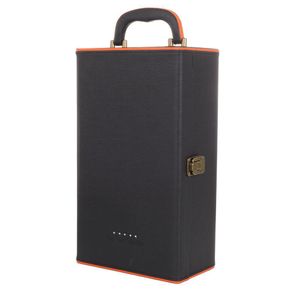 Set De 5 Accesorios Para Vino Con Estuche Color Negro Y Anaranjado - Concepts