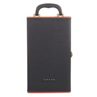 Set De 5 Accesorios Para Vino Con Estuche Color Negro Y Anaranjado - Concepts