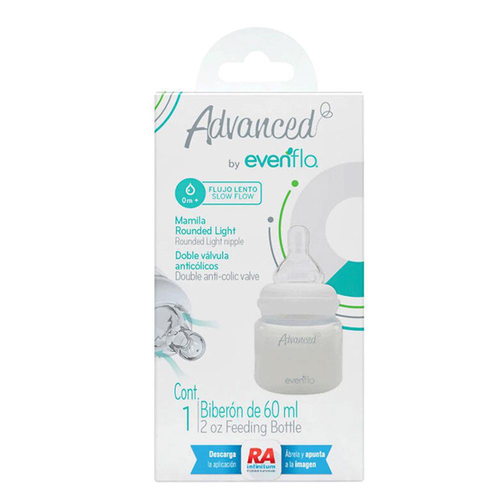 Pacha Advanced Anticólicos con Mamón de Flujo Medio de 2 Oz Pacha Advanced by Evenflo con…