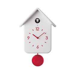 Reloj Cuco Con Péndulo Blanco 24.8 x 12 x 39 Cm -  Guzzini