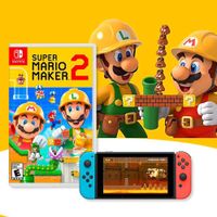 Videojuego De Switch Super Mario Maker 2 - Nintendo