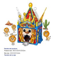 Teatro Del León Armable 58 Pzas - Koala Kids