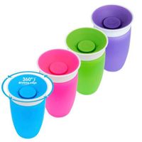 Vaso Entrenador Con Tapa Miracle 360° Azul - Munchkin