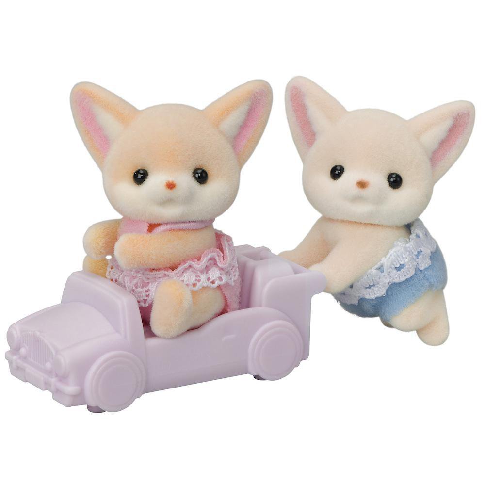 Sylvanian Families Gemelos Zorros del Desierto Casa Muñecas Gemelos Zorros Del Desierto -…
