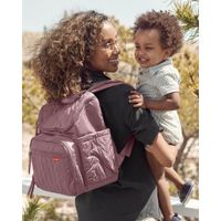 Pañalera Mochila Rosada 3 Pzas - Skip Hop