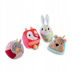 Set De Bloques Sensoriales De Peluche Forest 4 Pzas - Janod